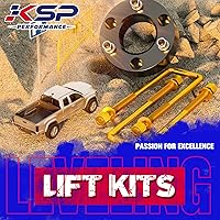 Vista 28 de KSP - Kits de elevación de nivelación de 3 pulgadas para Silverado 1500 1999-2006, kit de elevación de suspensión delantera de 3 pulgadas compatible
