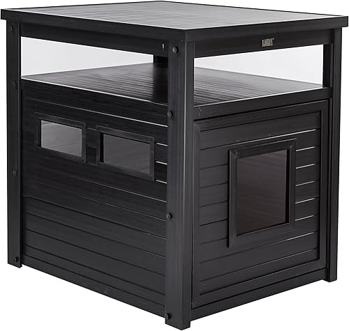 Vista 2 de New Age Pet ECOFLEX Litter Loo Standard & Jumbo Sizes, 4 Colors, Moisture and Odor Resistant Enclosure & End Table, No‑Tools Assembly, 10 Year