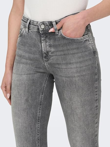 ONLY Female Skinny Jeans ONLBLUSH Mittlere Taille Skinny Fit Knöchellang Jeans - 3