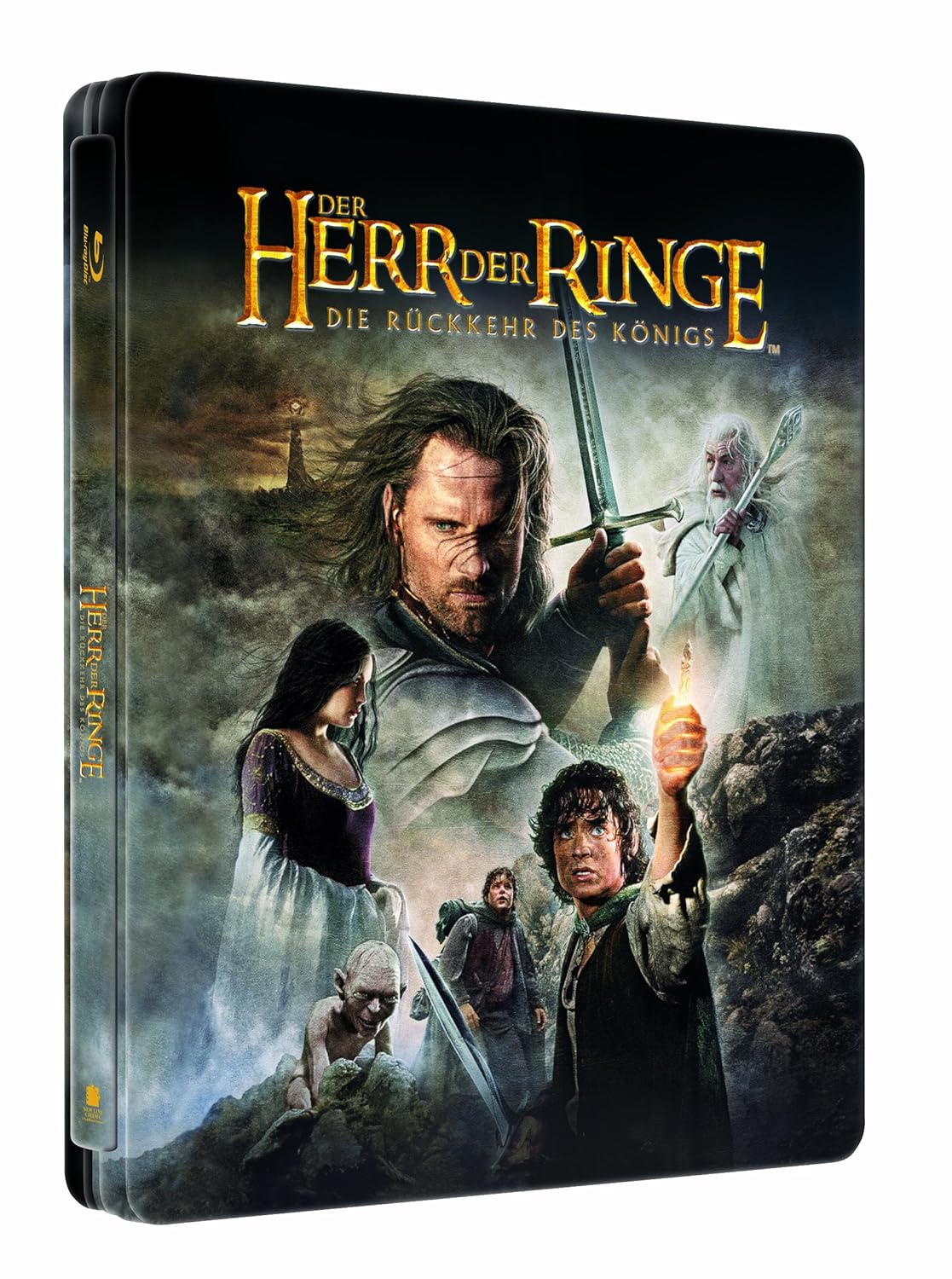 Der Herr der Ringe - Die Rückkehr des Königs (Wende Steelbook - exklusiv bei Amazon.de) [Blu-ray]