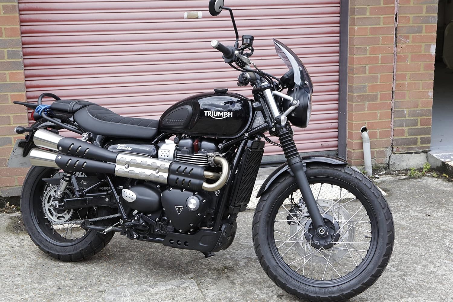triumph scrambler flyscreen