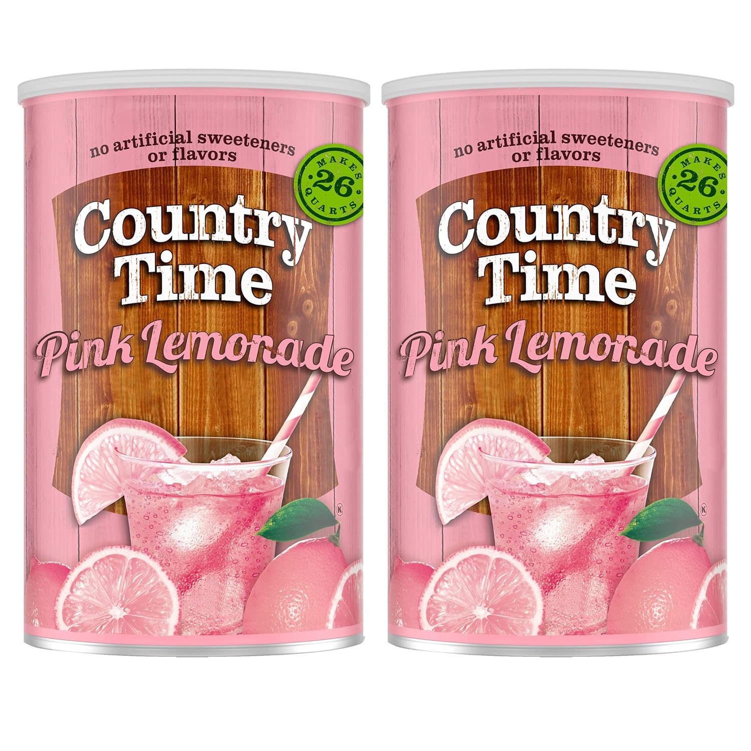 Country Time Pink Lemonade Naturally Flavored Powdered