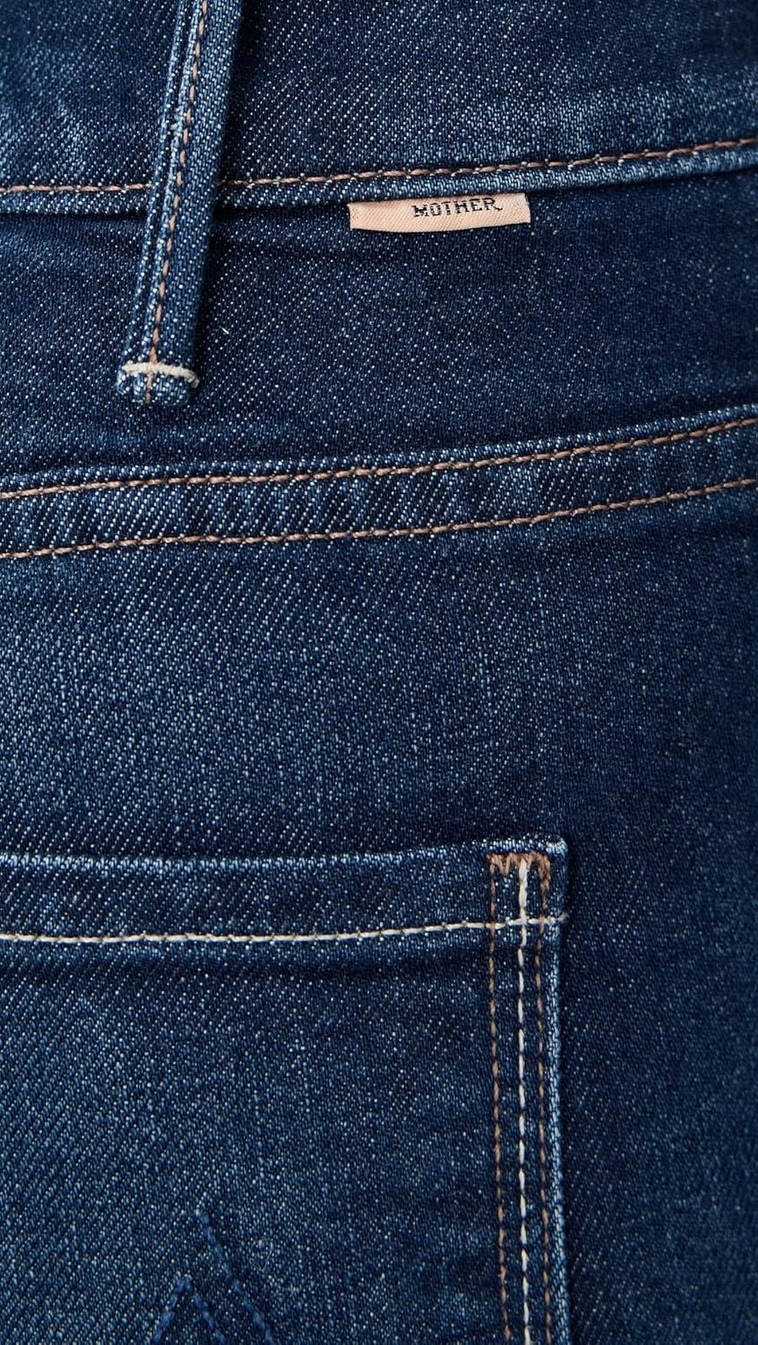 MOTHER Women's The Hustler Flood Fray Jeans - Image 6