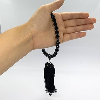 黒珊瑚ペア　念珠 黒珊瑚 数珠 念珠 12mm玉 ブラックコーラル パワーストーン