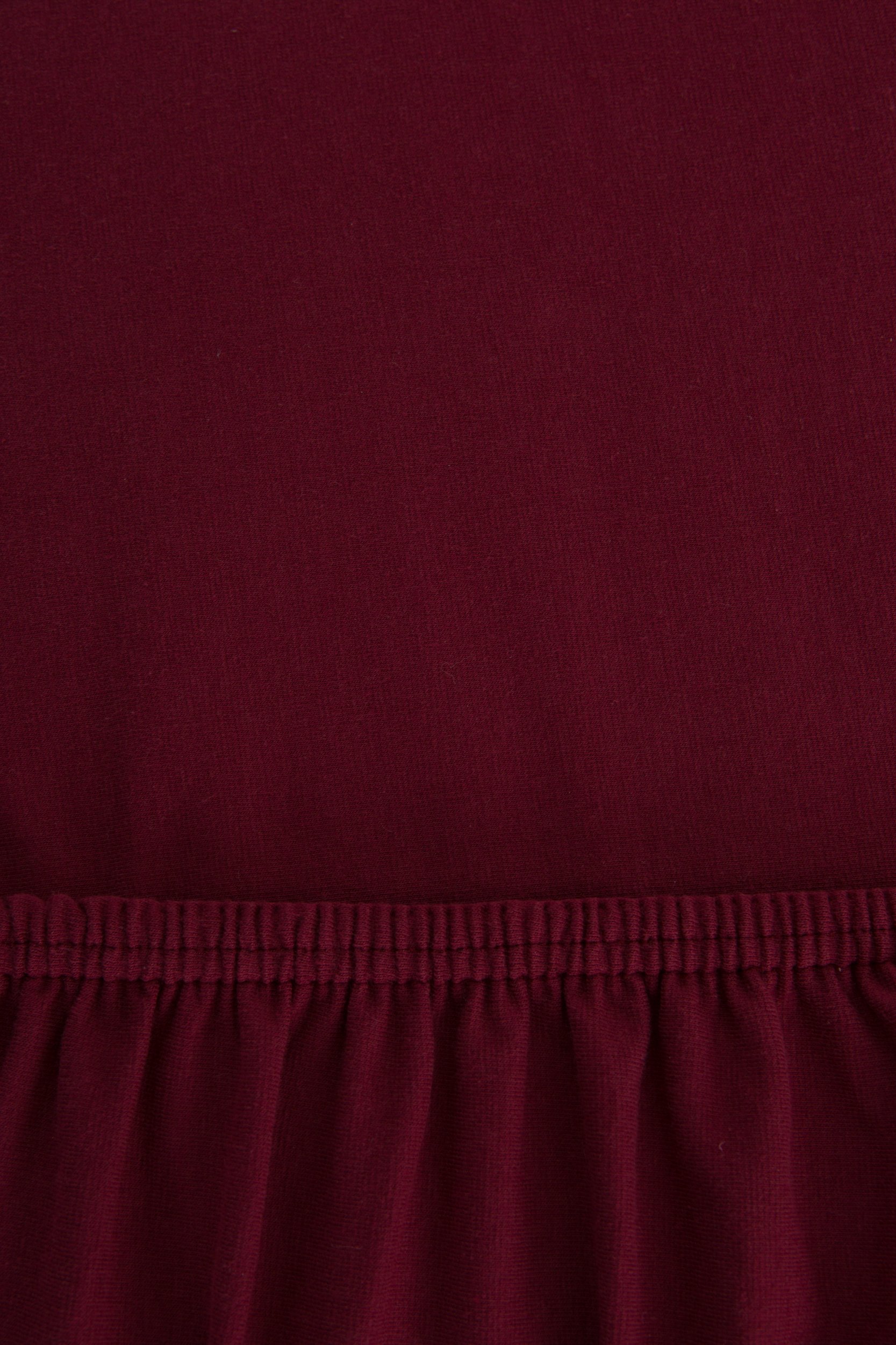 r-up Passt Spannbettlaken 22 Stück 140x200-160x200 bis 35cm Höhe viele Farben 100% Baumwolle 130g/m² Oeko-TEX stressfrei auch für hohe Matratzen (Bordeauxrot)