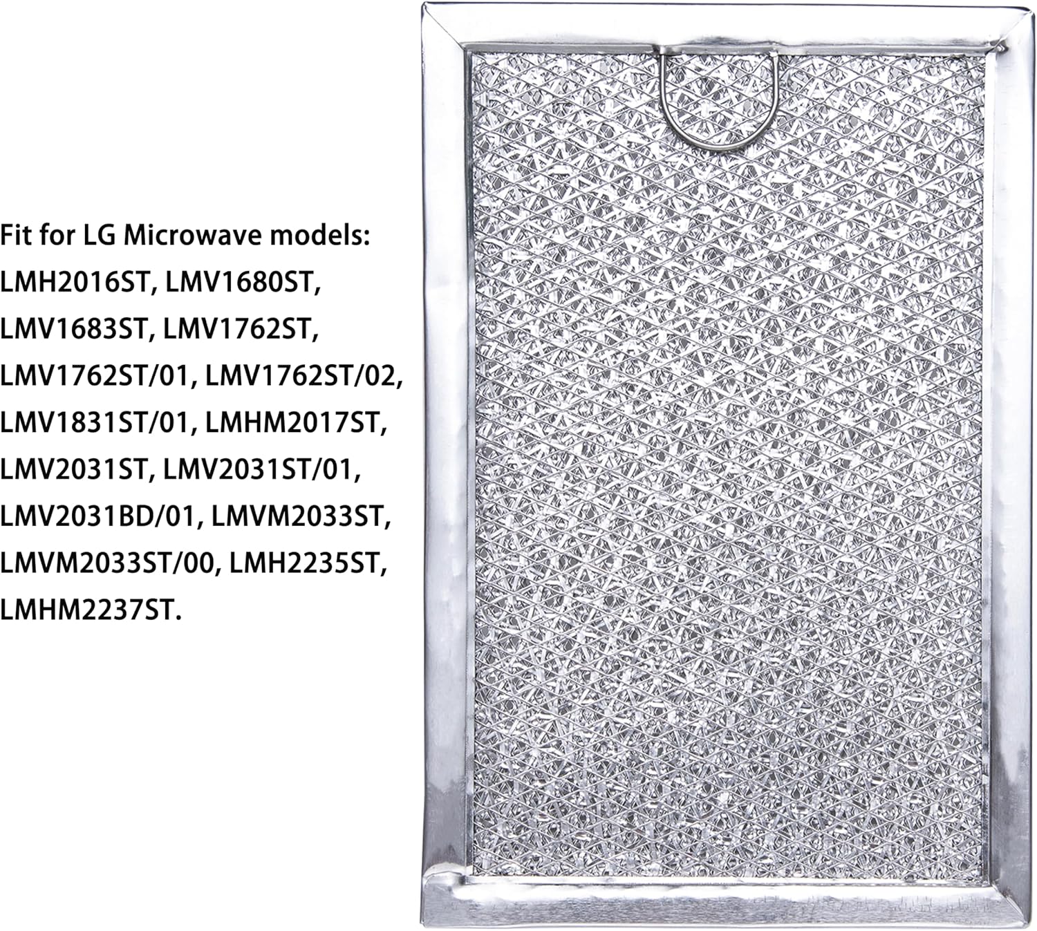 LMV2031ST LMV1683ST LMHM2237ST LMV1762ST Grease Filter for LG Microwave