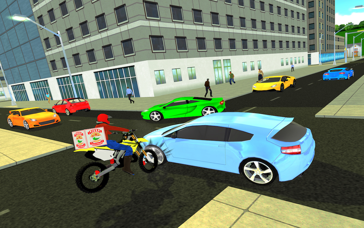 Pizza Bike Delivery Boy Simulator App on the Amazon Appstore