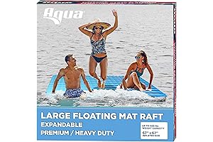 Aqua Ultimate Floating Water Mat: Your Expansive Oasis on the Water
