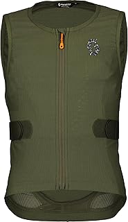 Scott Douglas - Chaleco protector para hombre y niño (talla XS), color verde y naranja