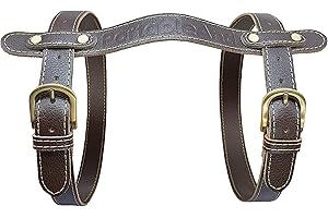 Genuine Leather Blanket Strap for Secure Motorcycle Blanket Transport