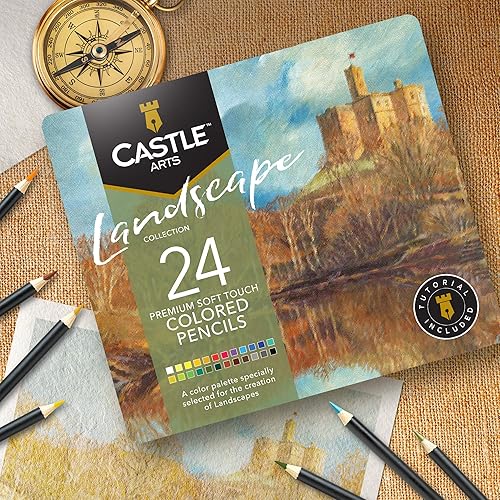 Miniatura 3 de Castle Arts - Juego temático de 24 lápices de colores