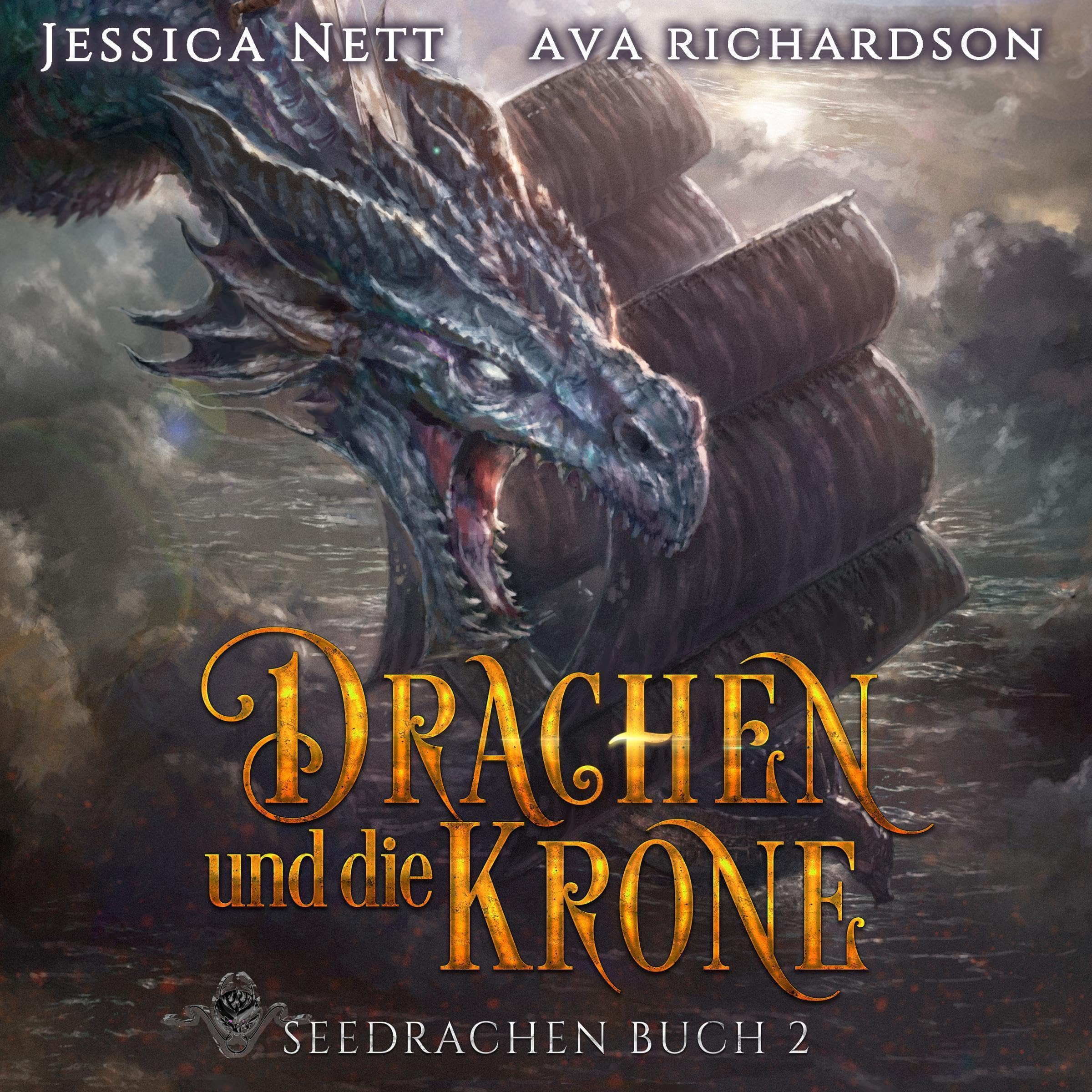 Cover art for Drachen und die Krone [Dragons and the Crown]
