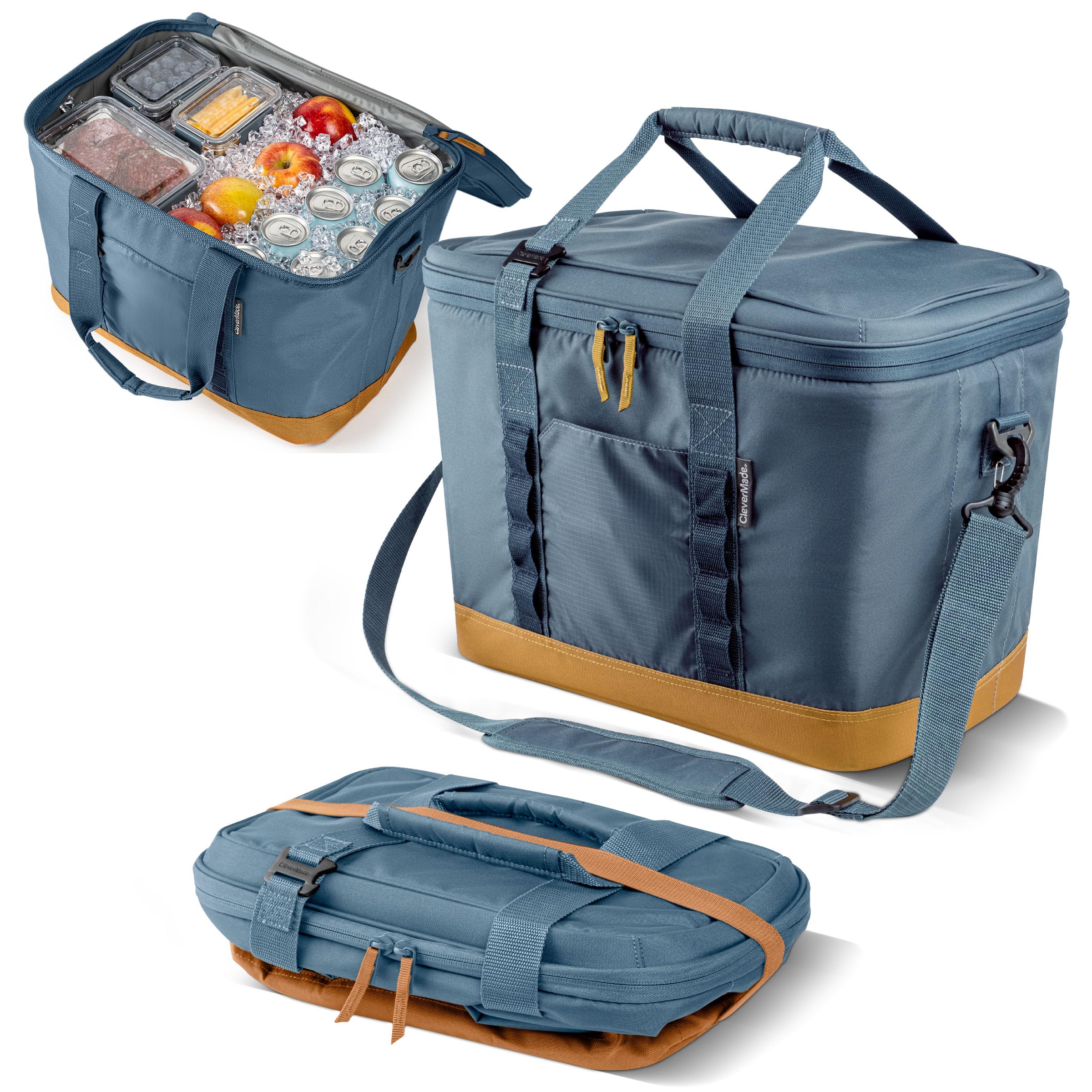 CleverMade Pacifica Collapsible Cooler Bag