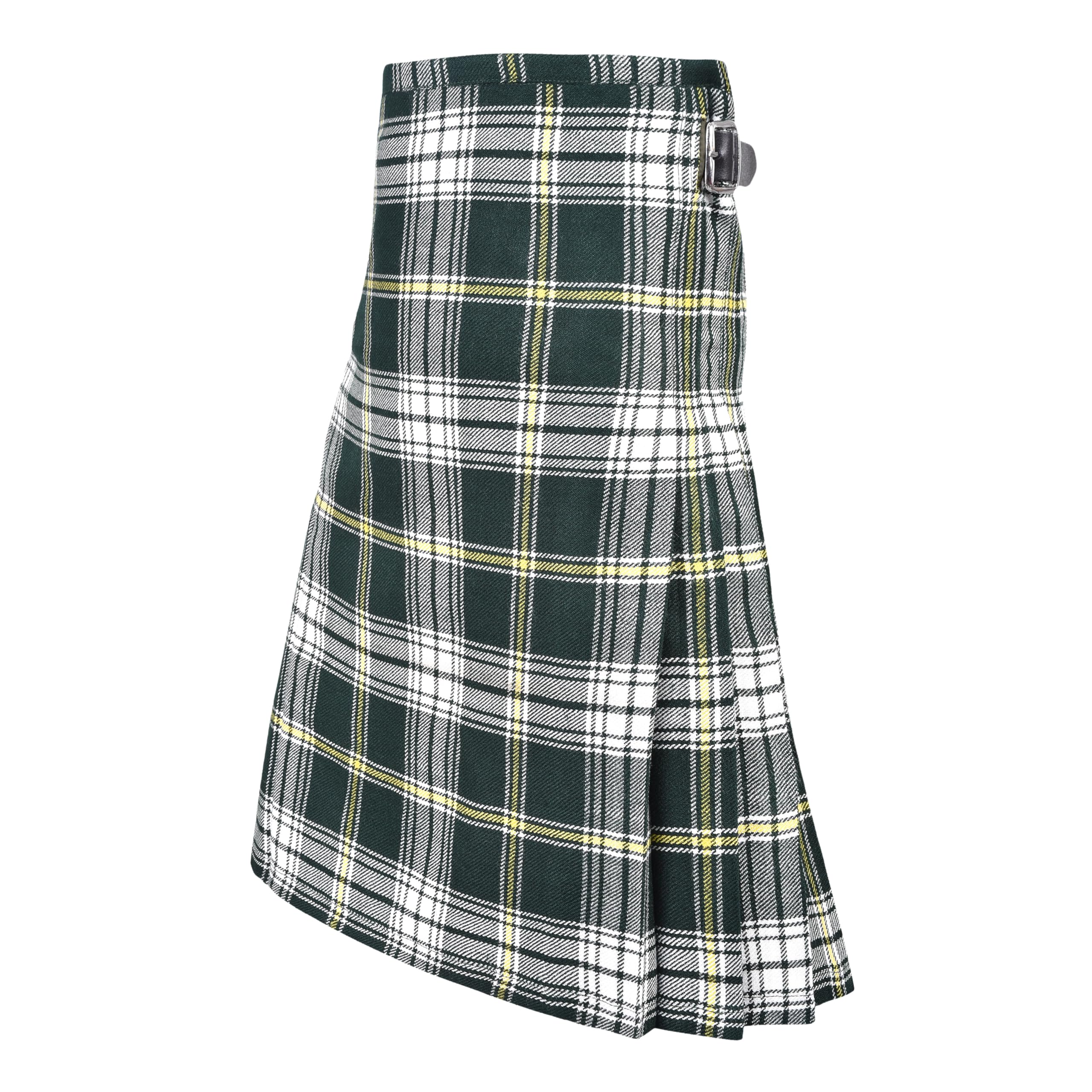 Sidewinder Men's St Patrick 13Oz Traditional Scottish Tartan Kilt Highland Kilt For 32