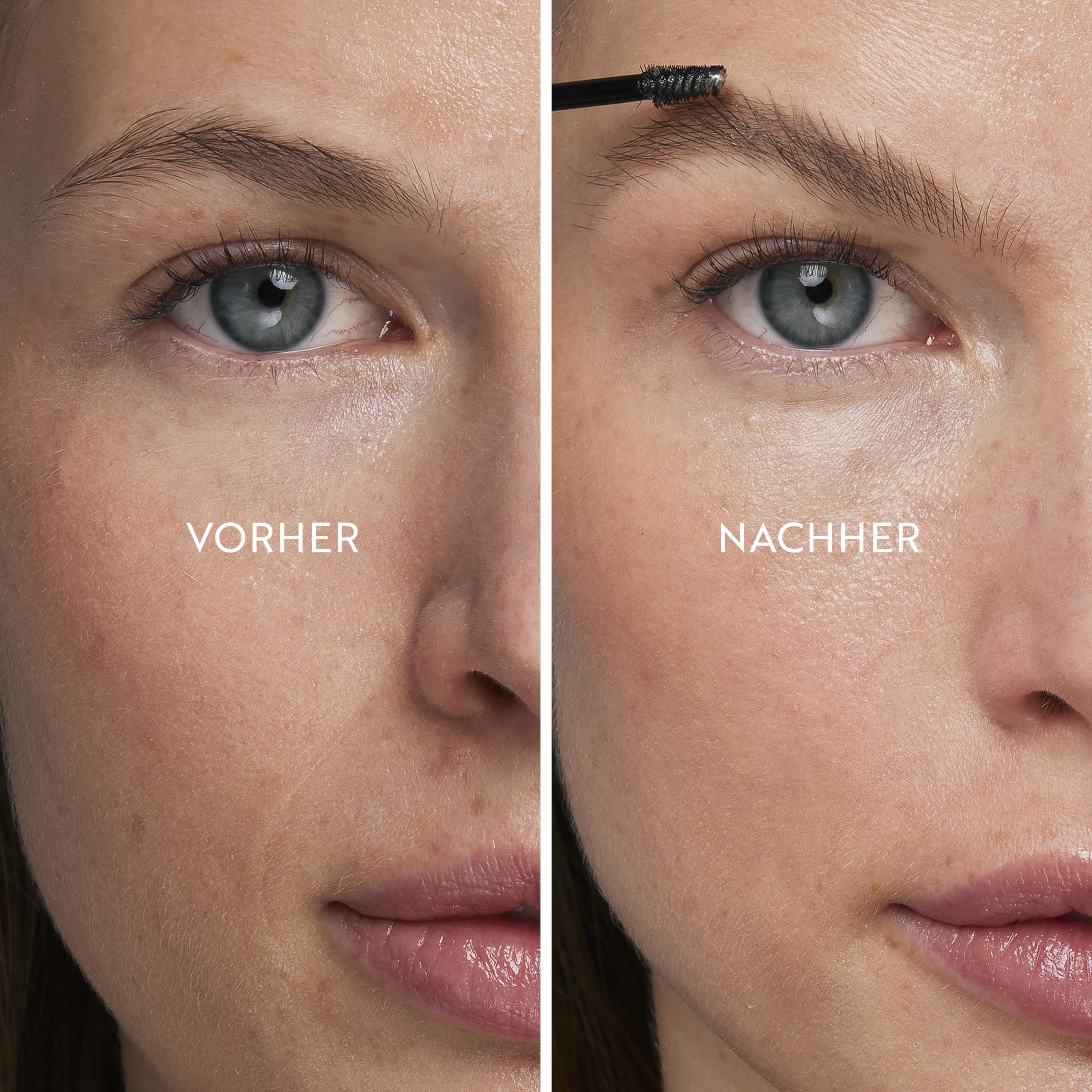 IsaDora Augenbrauen Gel mit Präzisionsbürste - Einfaches Fixieren und langanhaltendes Ergebnis - Für definierte und voller wirkende Augenbrauen - Augenbrauen Laminieren - Augenbrauengel Dark Brown