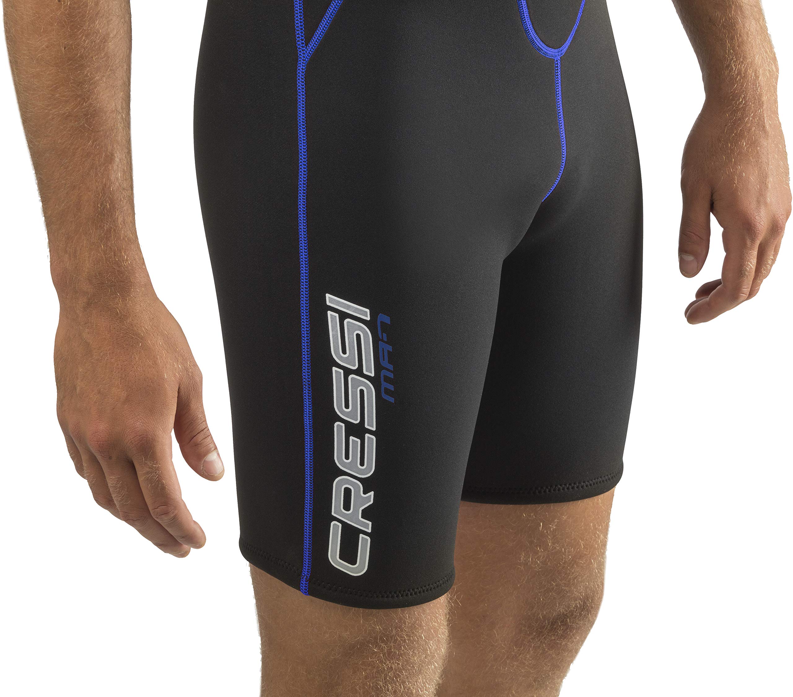 Cressi Tortuga Man Shorty Wetsuit 2.5 mm - Combinaisons Shorty en Neoprene 2.5 mm High Stretch - Homme