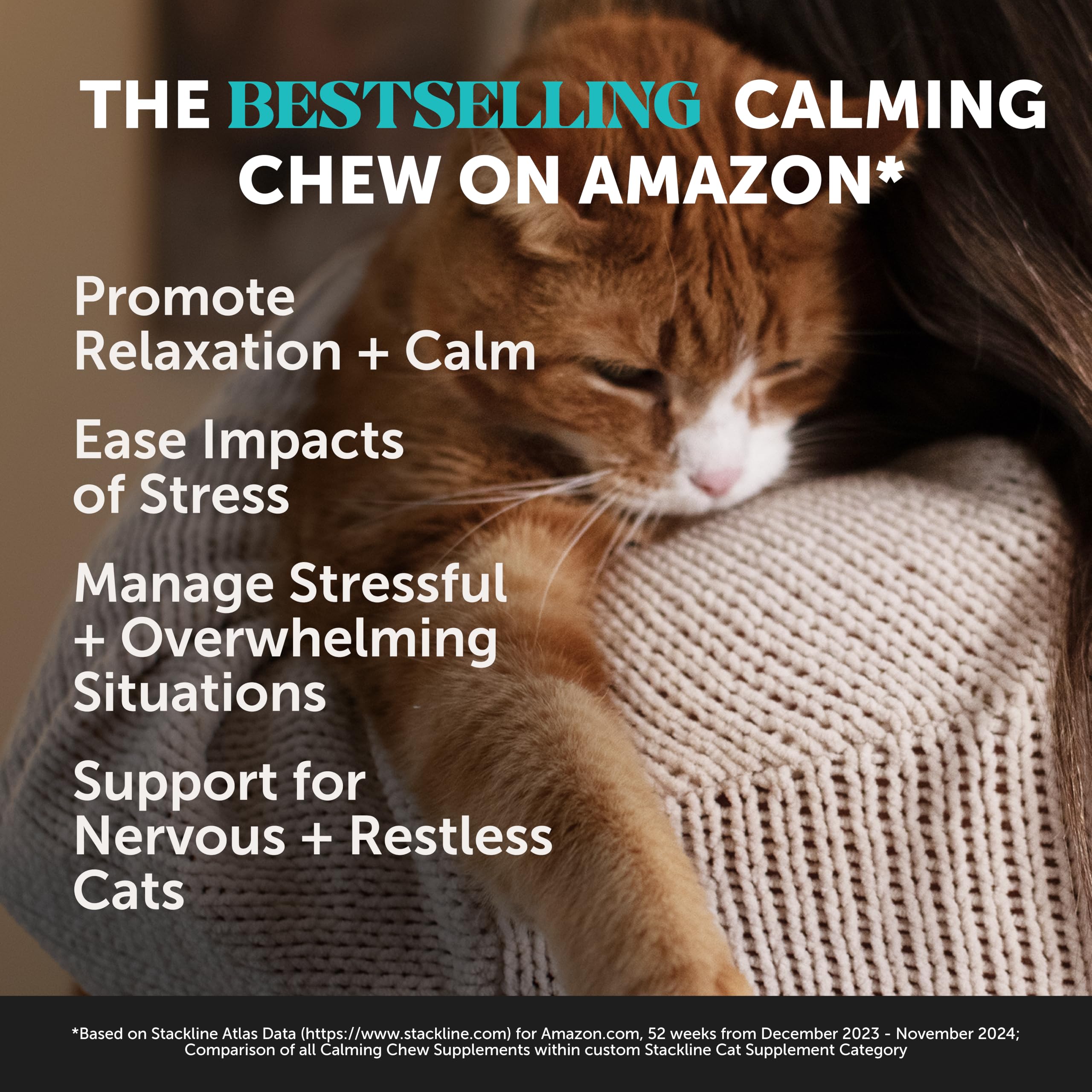 PetHonesty Relajantes calmantes para gatos