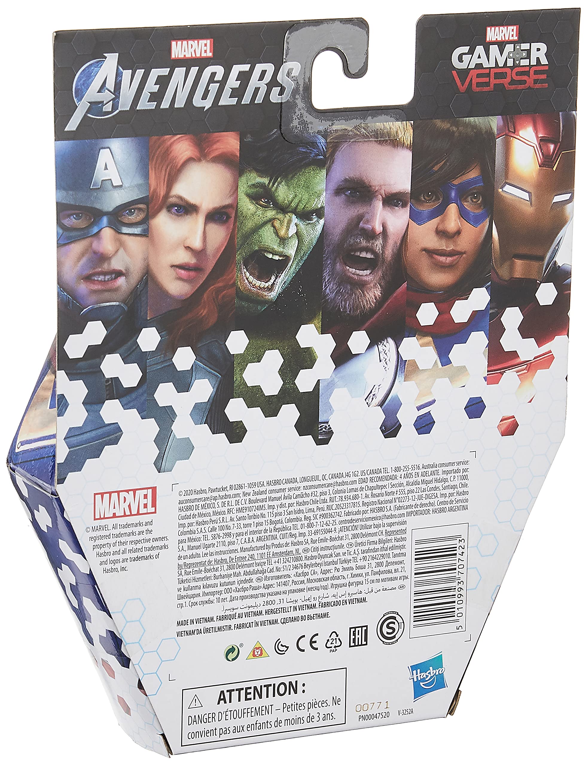 Hasbro Marvel Gamerverse 6inch Ms. Marvel Action Figure Toy, Advanced