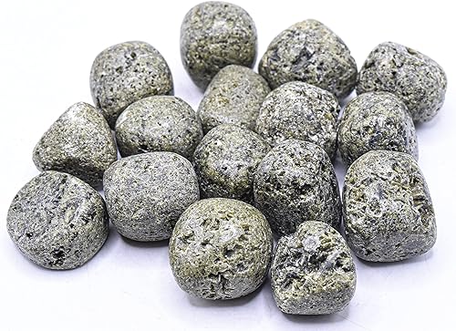 Miniatura 4 de Natural Green Epidote Cabujón Guijarros Pulido Cuarzo Cristal Pistacita Piedra Mineral Cabs de Perú (5 PCS)