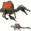 Gemini&Genius Dinosaur Toys Spinosaurus Toy Figurines, 20 Inches Length Large-Sized Dinosaur Action Figure with Moveable Jaw, Dino Lover Birthday Gift, Collection and Room Decoration(1Pc)