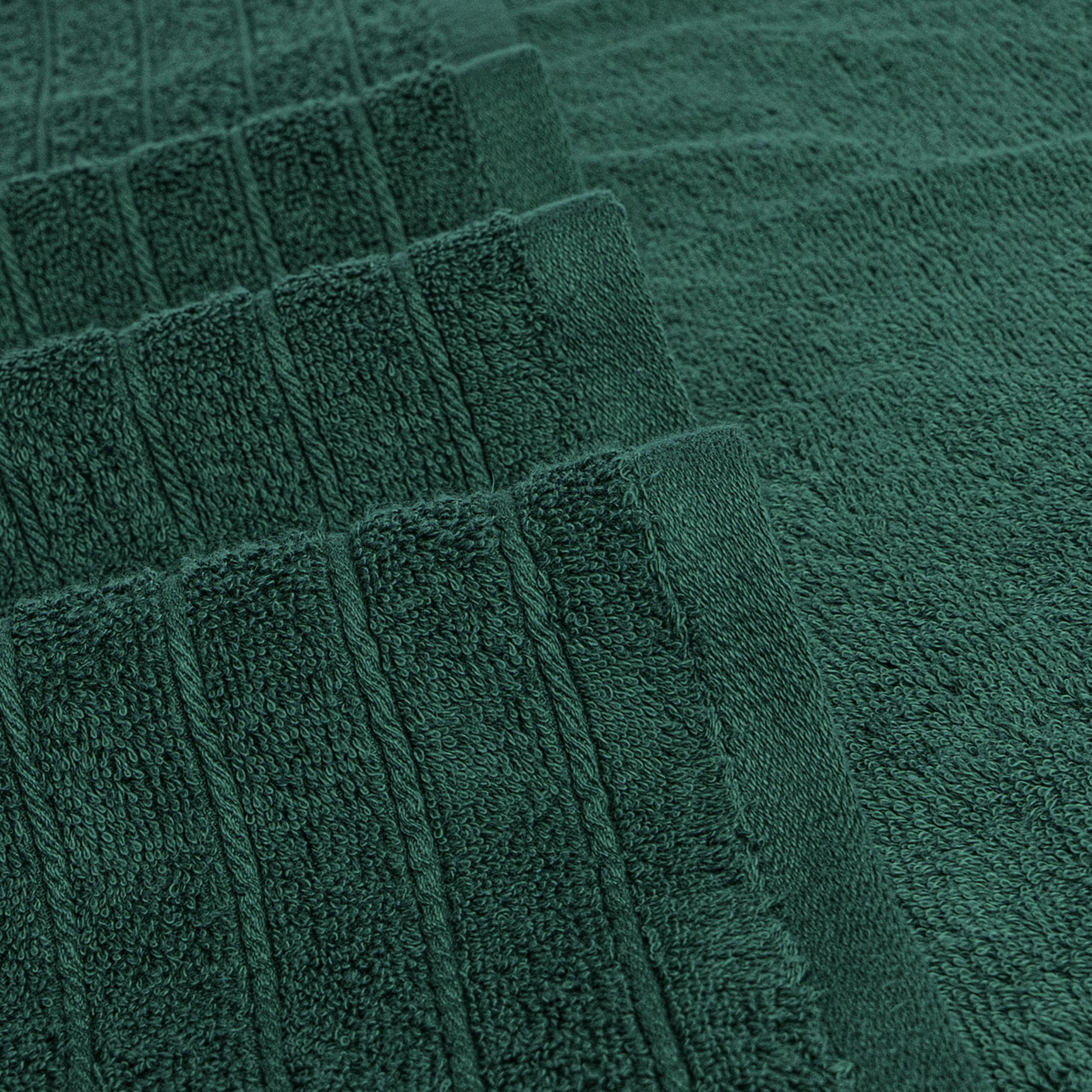 The Best Green Towels for 2026: 5 Sets Ranked 1 Tens Towels 4 Piece Extra Large Bath Towels 30 x 60 Inches, Hunter Green — product photo