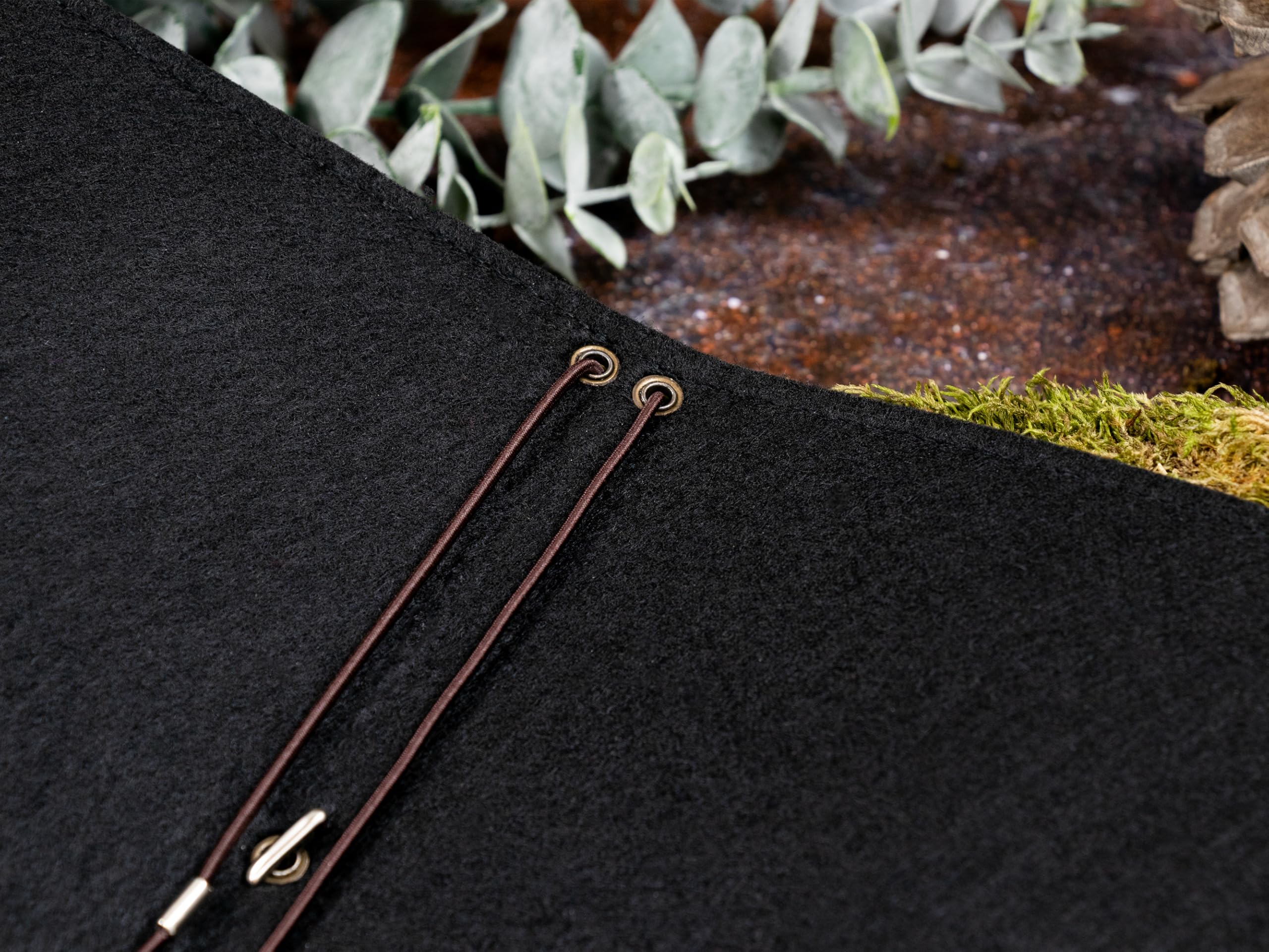 Travelers Notebook, braun, – verschiedene Größen, nachfüllbar – Handmade Journal aus waxed Canvas, Platz für 2 Hefte, optional mit Notizheften, dots oder blanko, undatiert