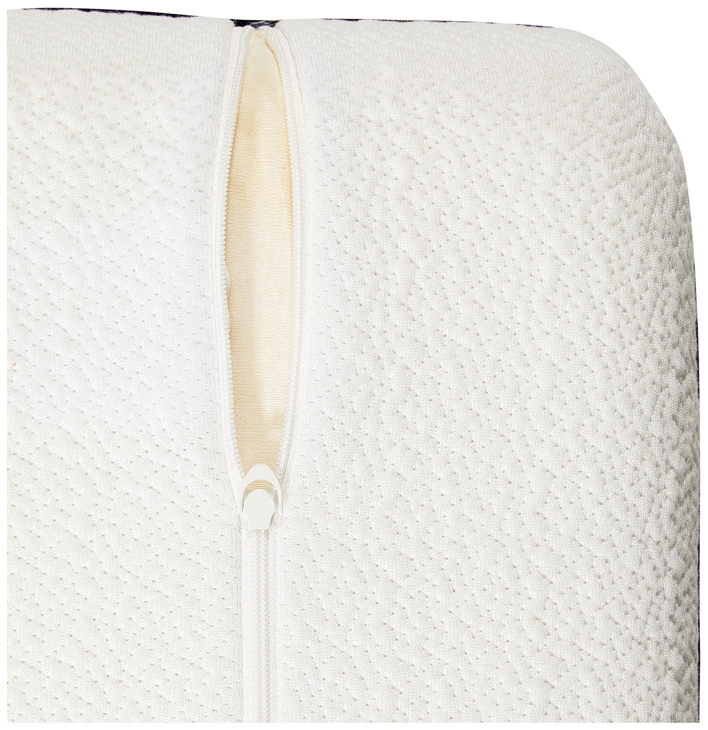 Technogel New Generation Original Deluxe - Cuscino ortopedico per cervicale, antibatterico, in gel HWS per dormire sulla schiena e sul fianco, con federa