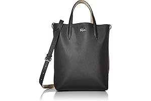 Lacoste Women's Anna Vertical Tote Bag: Sophisticated Style for Everyday Essentials