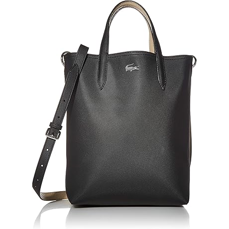 Lacoste Women's Anna Vertical Tote Bag: Sophisticated Style for Everyday Essentials
