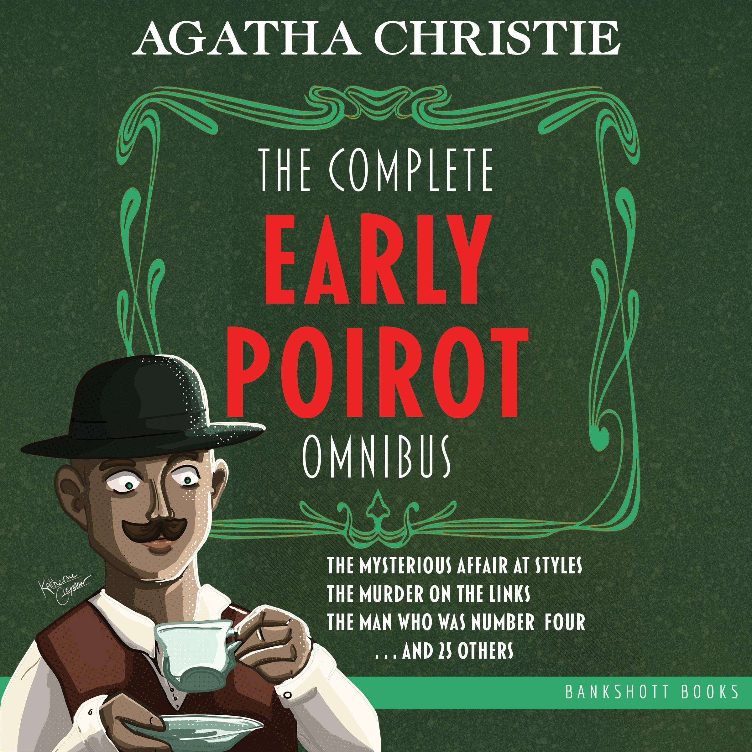 Cover art for The Complete Early Poirot Omnibus