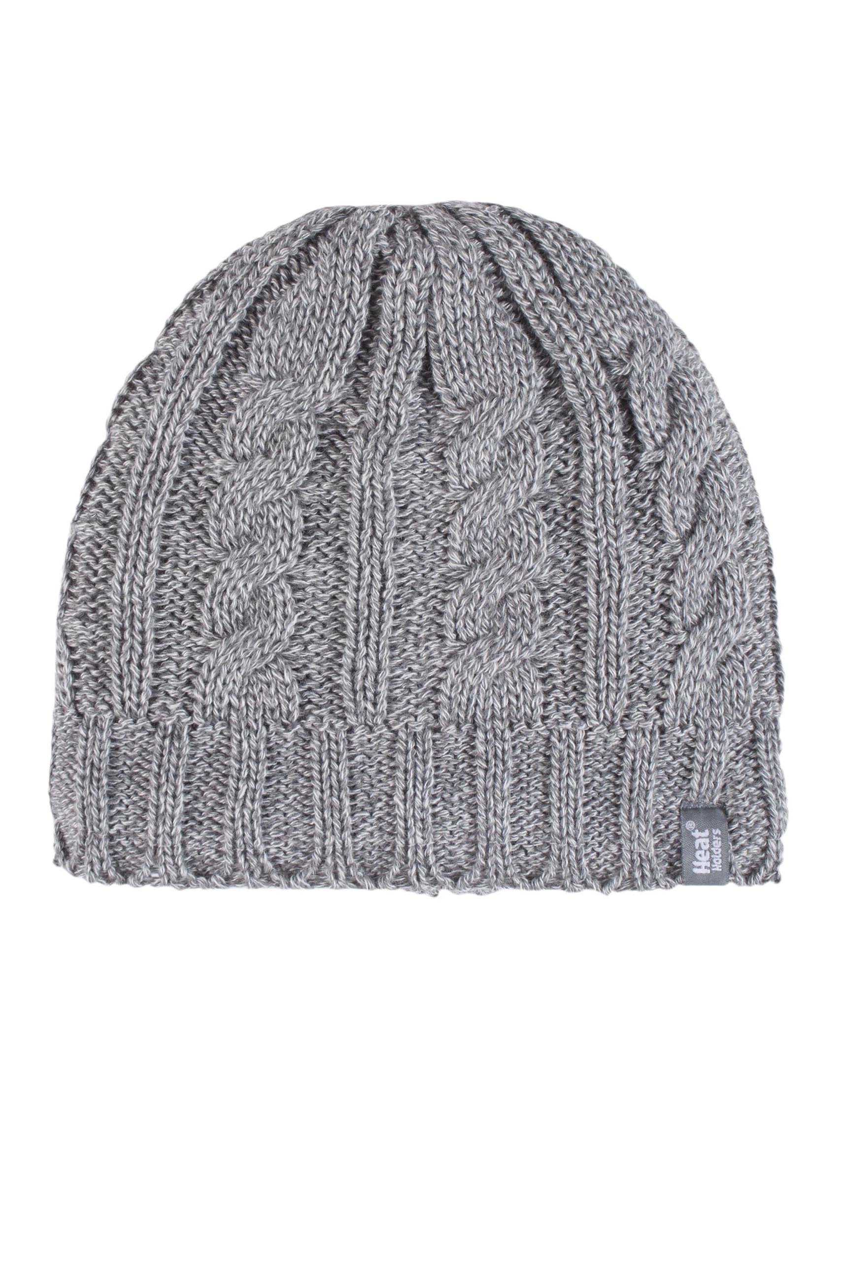 Heat Holders Ladies 1 Pack 3.4 Tog Heatweaver Yarn Hat - Light Grey - One Size