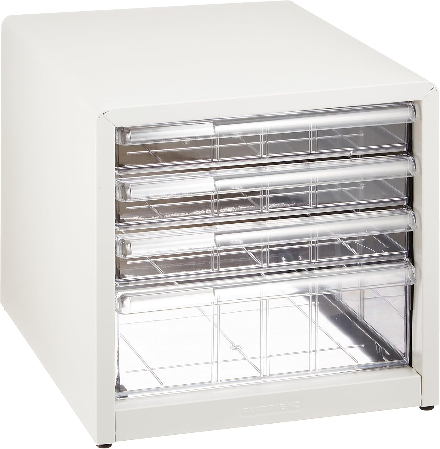 Nakabayashi AL-44-W Avante V2 Letter Case, Document Storage, A4 Shallow 3 Deep 1 Tier