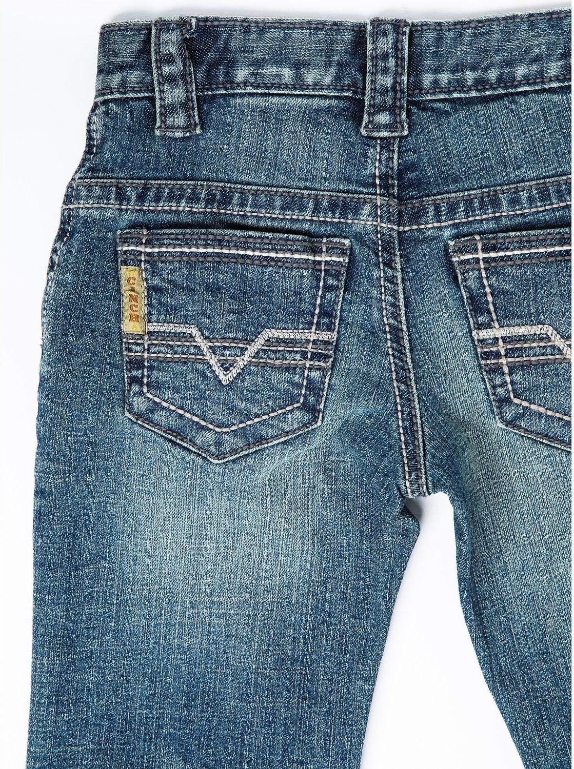 The Cinch Boy's January Slim Fit Medium Stone Wash Jeans - Image 4