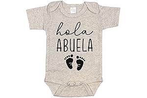 Hola Abuela Pregnancy Announcement Suit for Spanish Grandma