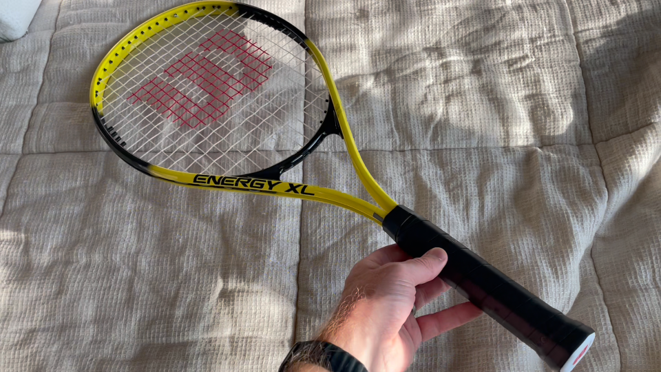Watch Our Thoughts, Wilson Energy XL Tennis Racket Review on