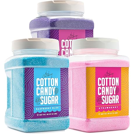 The Candery's Premium Purple Cotton Candy Sugar