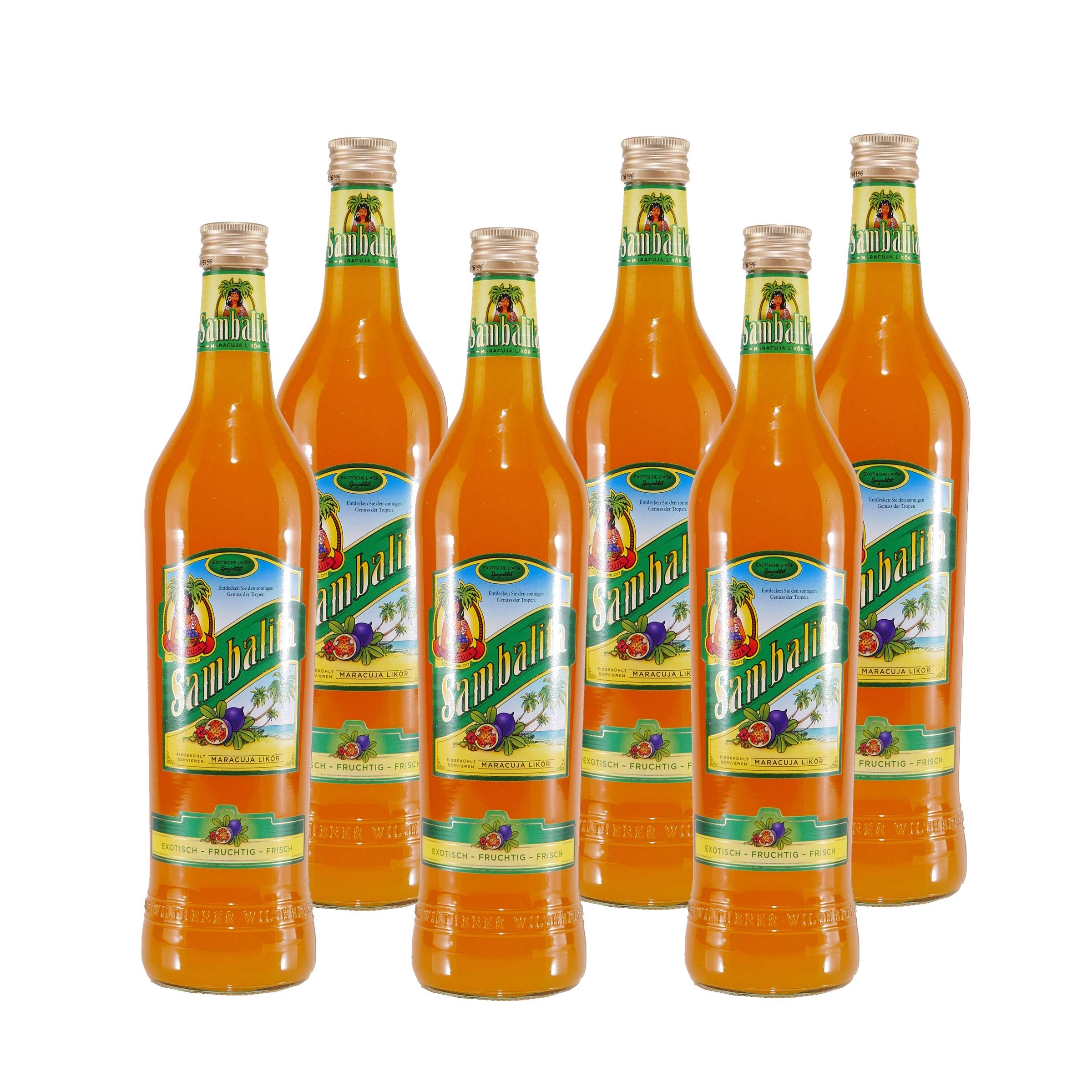 DEFART Sambalita (6 x 0,7L) - Trinkuntersetzer - Orange