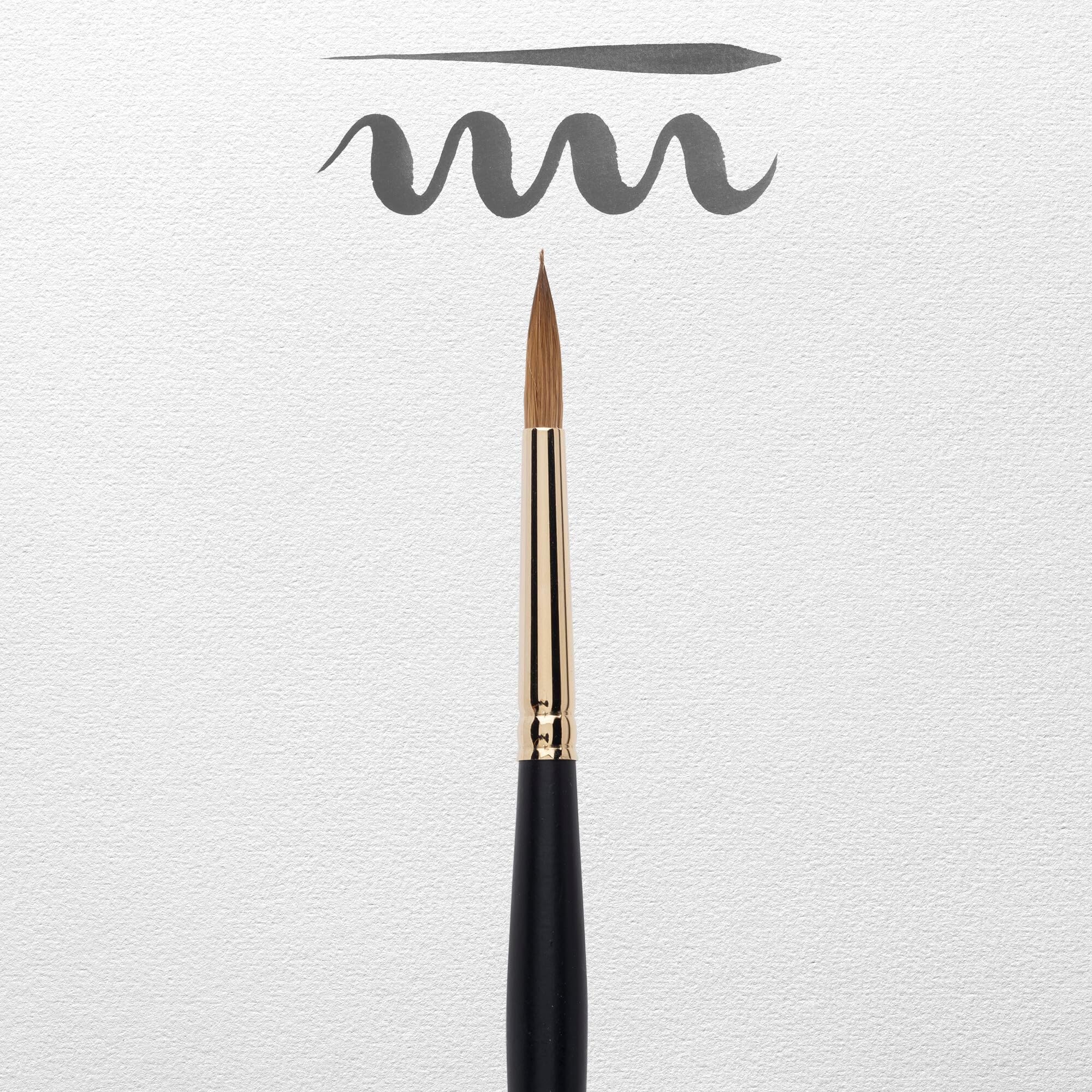 110 series # 08 Rembrandt watercolor brush (japan import)