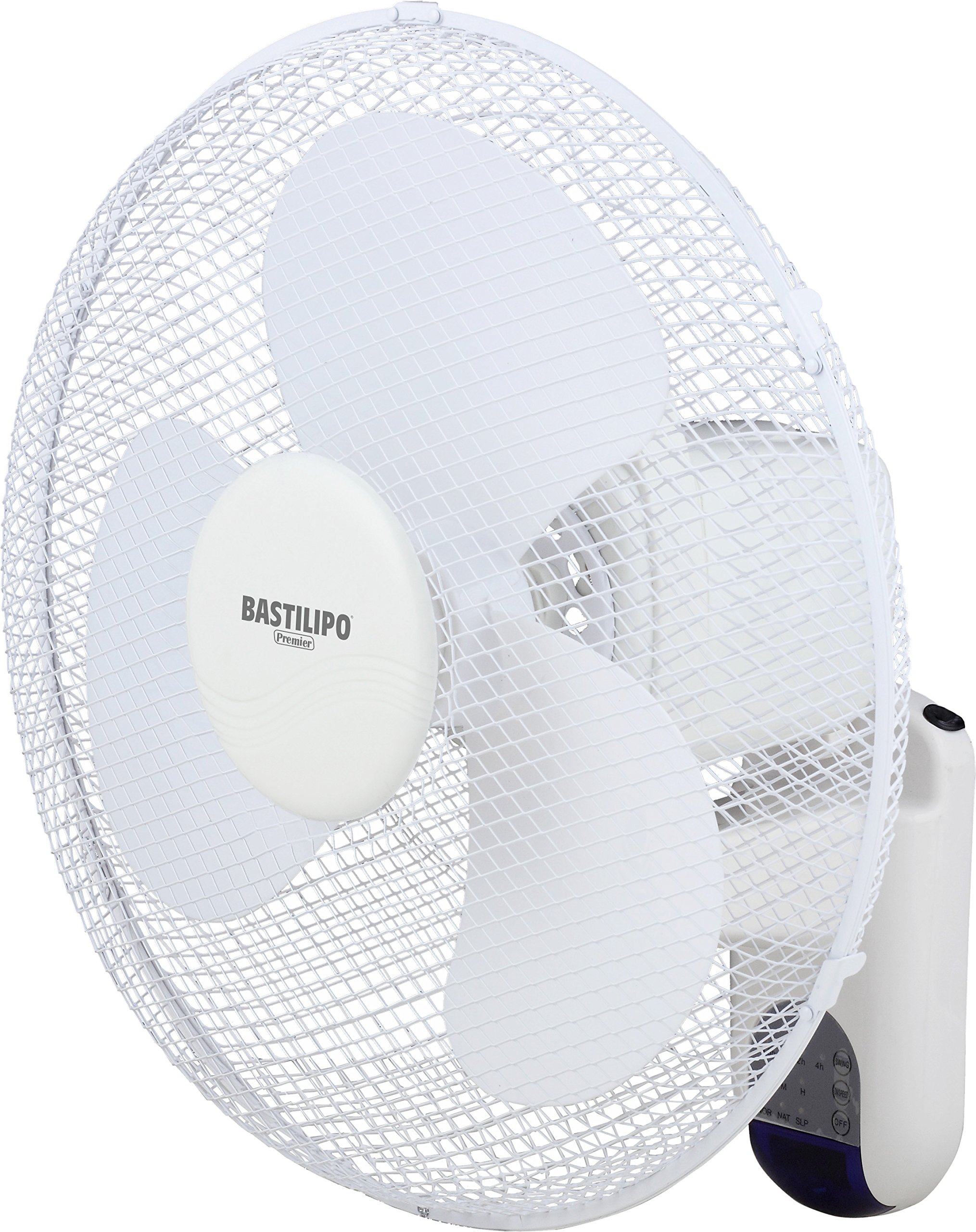 Ventilador de pared con mando a distancia, 45W, 40cm diametro.- Wall fan with remote cotrol, 45W, 40cm diametre.