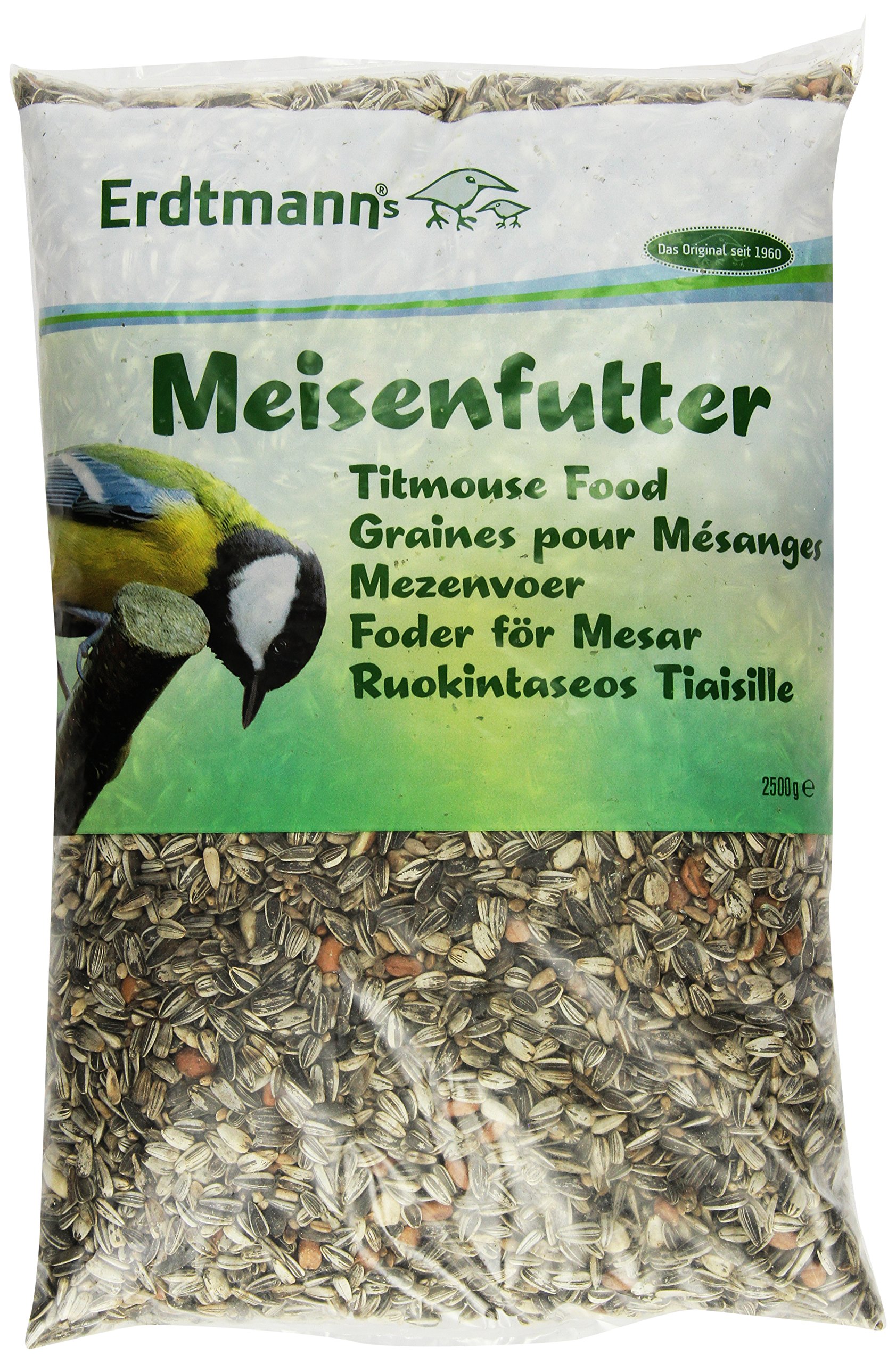 ERDTMANNS - Cibo per uccelli selvatici 2,5 kg
