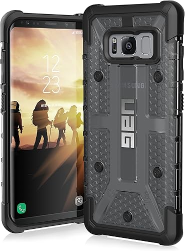URBAN ARMOR GEAR UAG Samsung Galaxy S8 pantalla de 5.8 pulgadas Plasma pluma ligera resistente ceniza funda militar probada contra caídas