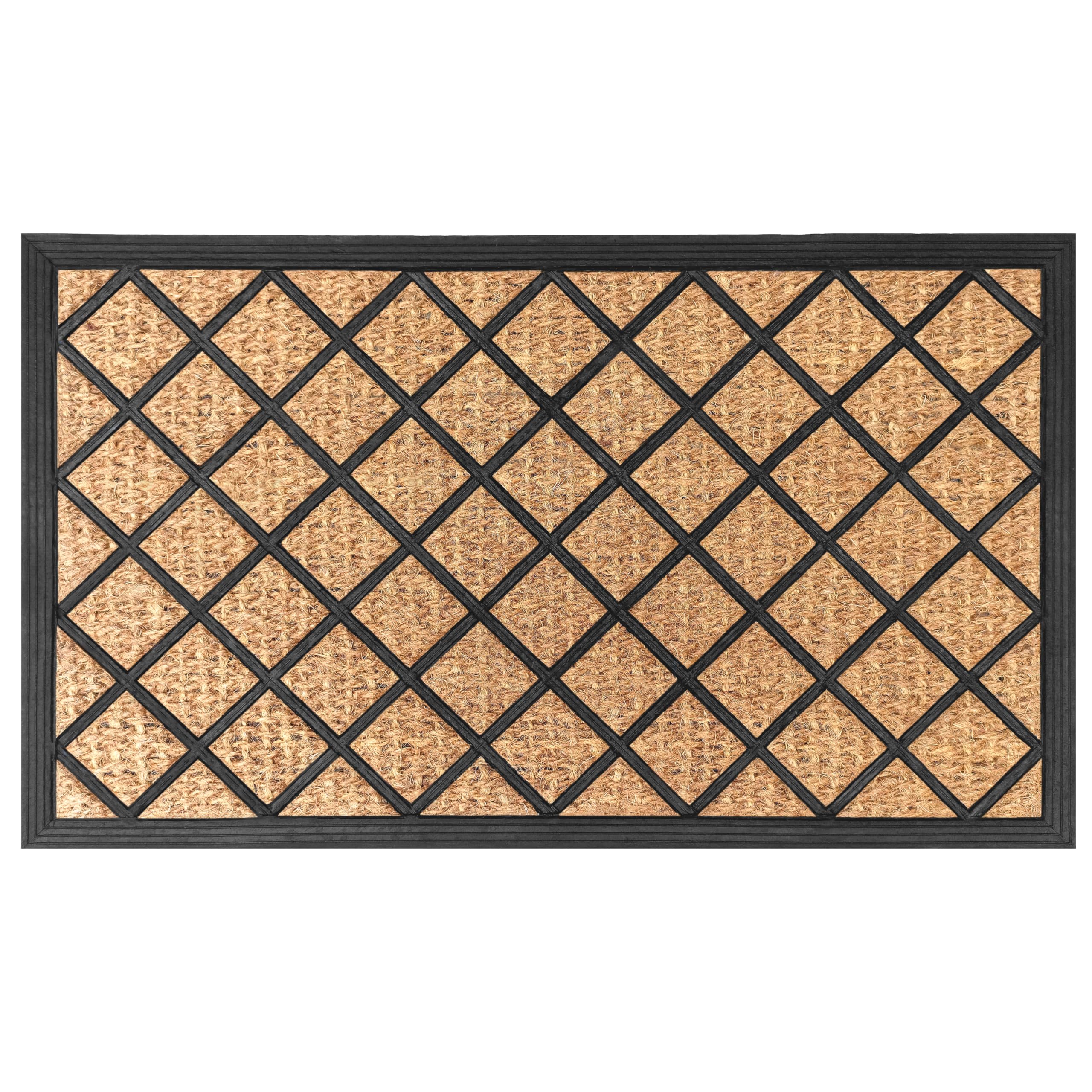 Tapis Coco Achim Milly 45,7x76,2 cm pour entrée accueillante