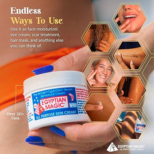 Miniatura 5 de Egyptian Magic Crema multiusos para la piel, tarro de 1 onza