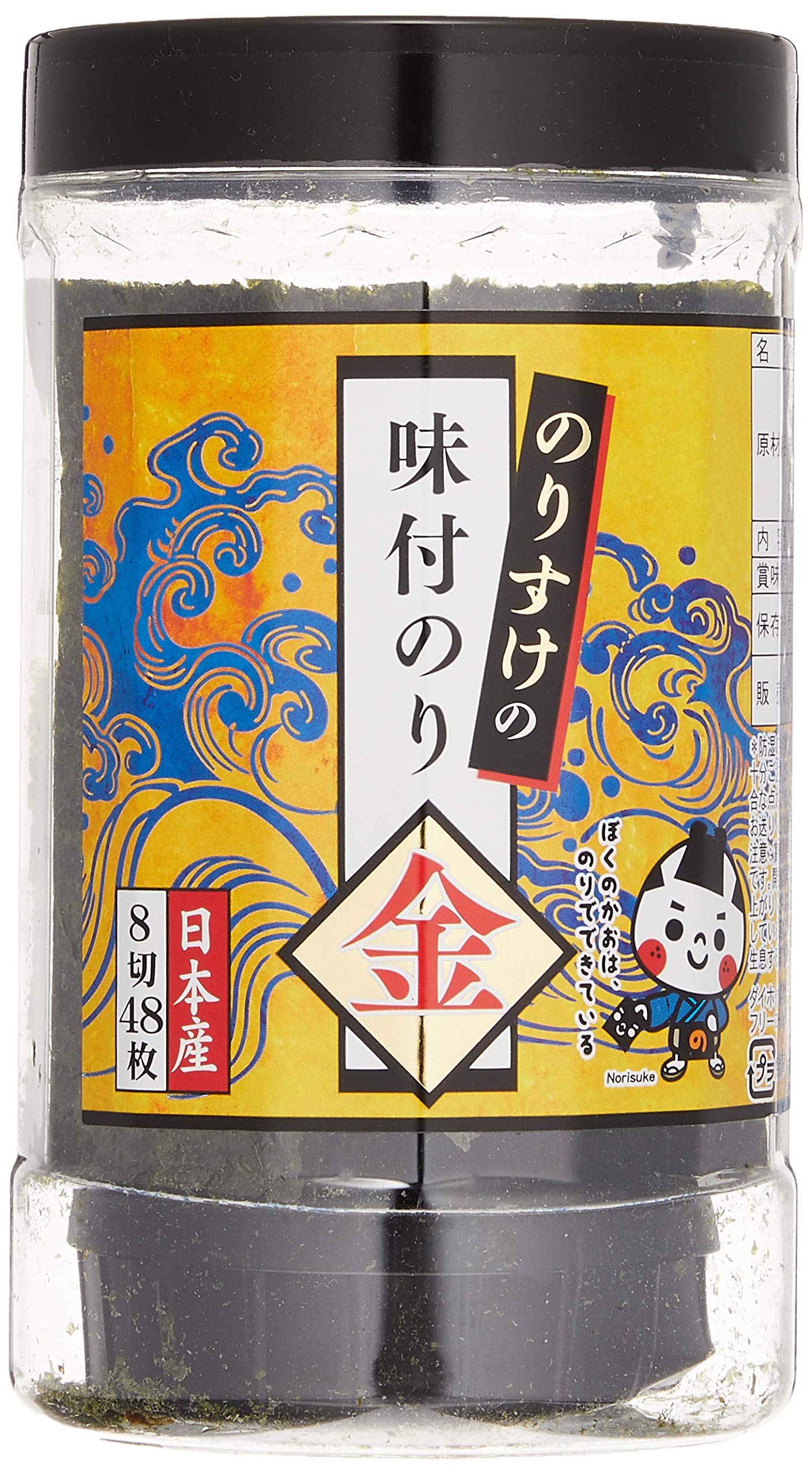 ダイホク のりすけの味付のり金 8切48枚