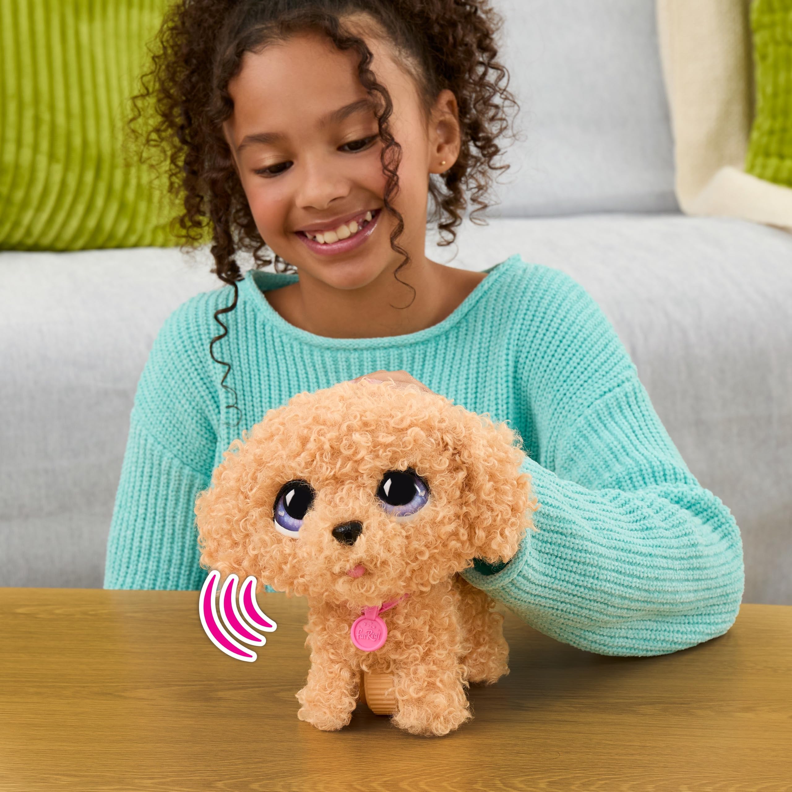 FurReal Wag-a-Lots - Poodle - Poodle - Cachorro de peluche interactivo