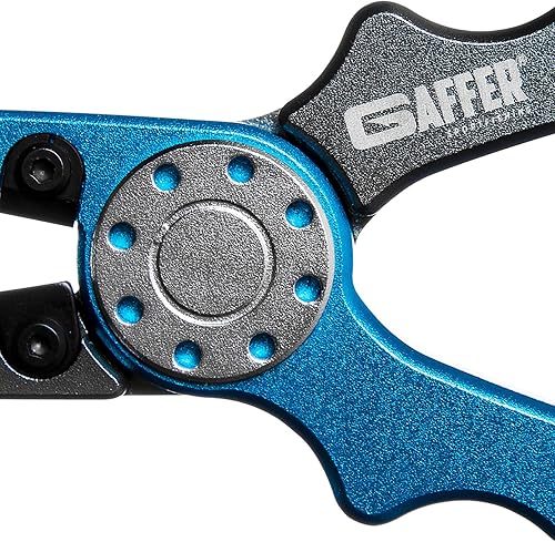 Miniatura 7 de GAFFER SPORTFISHING Pescado de aluminio con gancho de pesca de acero inoxidable afilado, poste ligero con agarres ergonómicos y cordón