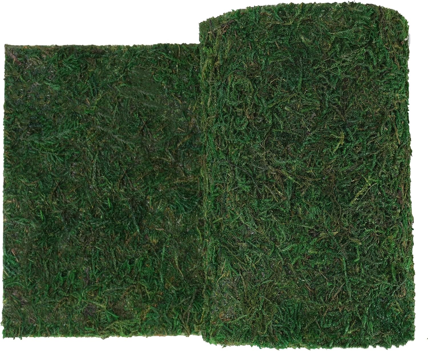 Roll of Green Moss for Fairy Gardens Wedding Other Arts and Crafts (15.3x130cm (6" W x 51" L))