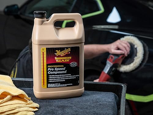 Miniatura 10 de Líquido de pulido Meguiars M100 Mirror Glaze Pro Speed Compound