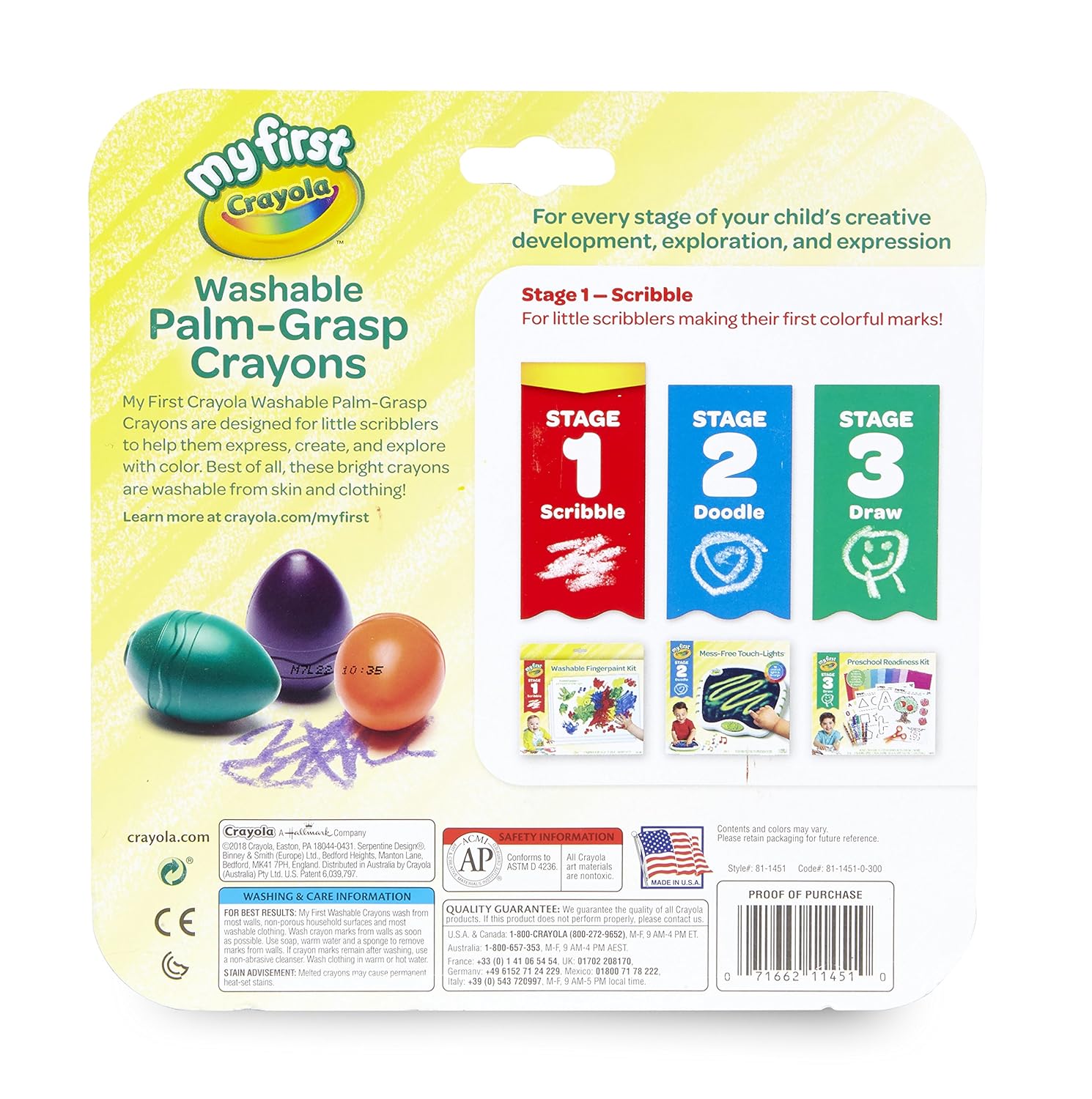 2022 Crayola Serpentine Design Christmas Crayola Mfc 6 Count Egg Crayon : Amazon.in: Home & Kitchen