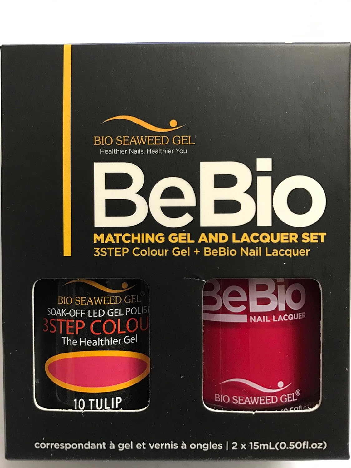 BEBIO matching gel and lacquer set TULIP #10